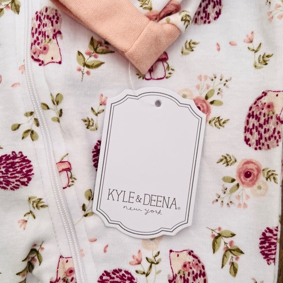 Kyle & Deena Hedgehogs Footie and Headband Set NWT - Picture 12 of 12